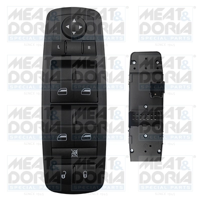 Switch, window regulator